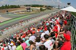 Tribuna E, GP Barcelona <br/> Circuit de Catalunya